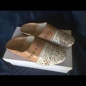 Flats - handcrafted leather s.8 from Morocco